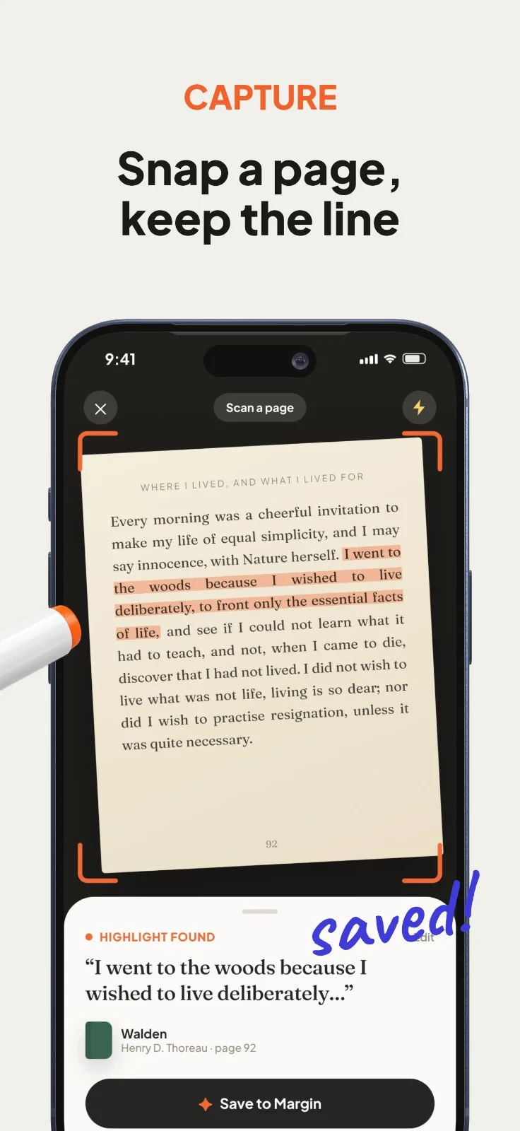 Margin – Reading Companion (Handwritten Notes Set) preview 2